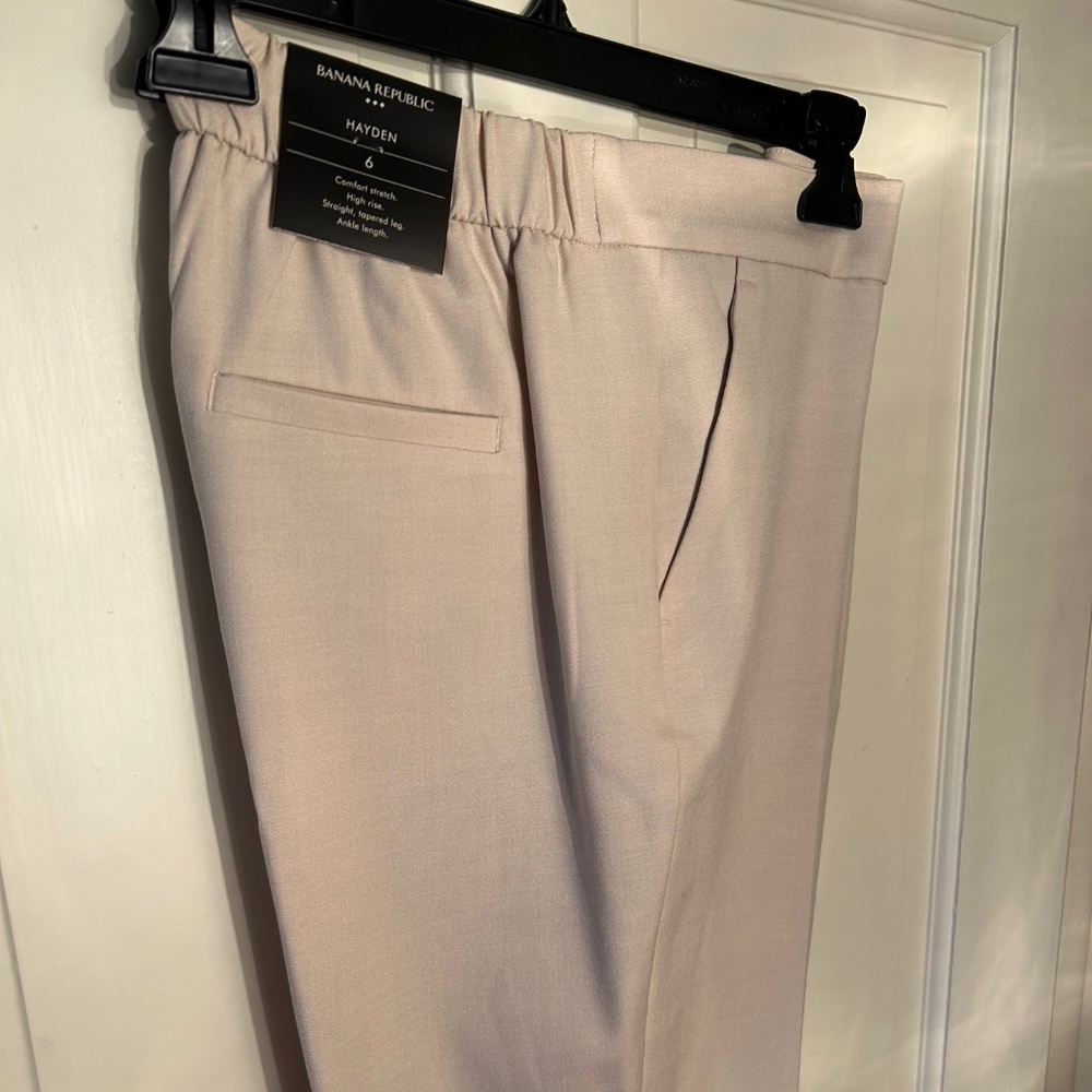 Banana Republic Hayden Pants Sz 6 NWT
